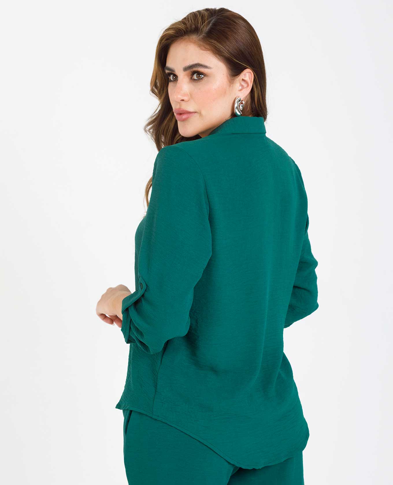 CAMISA BASICA DAKOTA PARA MUJER CON CHARRETERA Adrissa