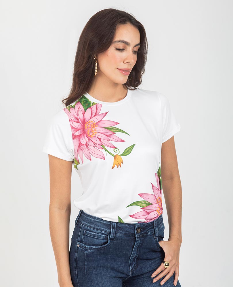 CAMISETA ESTAMPADO EXCLUSIVO PARA MUJER Adrissa