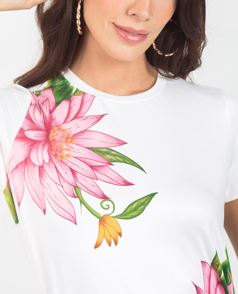CAMISETA ESTAMPADO EXCLUSIVO PARA MUJER Adrissa