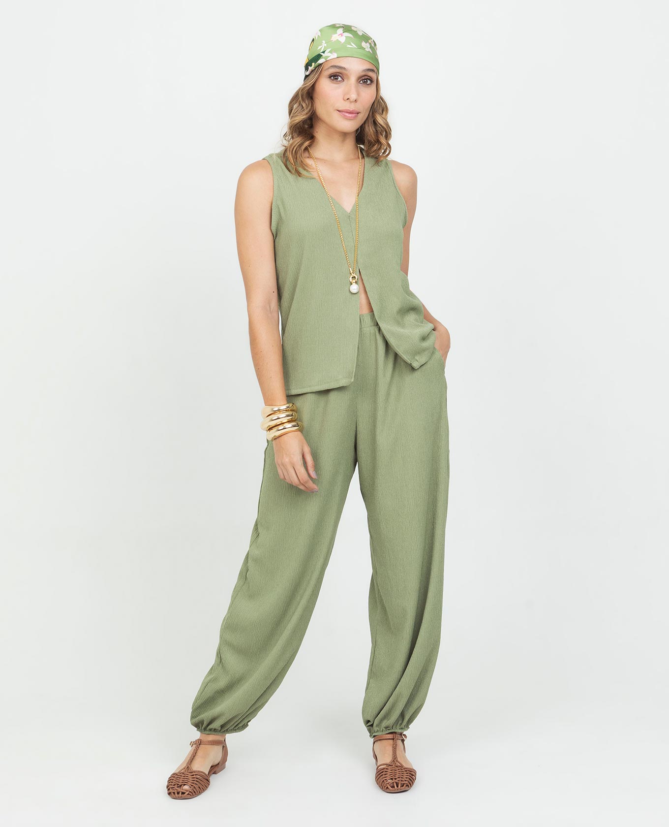 BLUSA MANGA SISA PARA MUJER ESCOTE V CON ABERTURA EN FRENTE Adrissa | Ropa para mujer Blusas