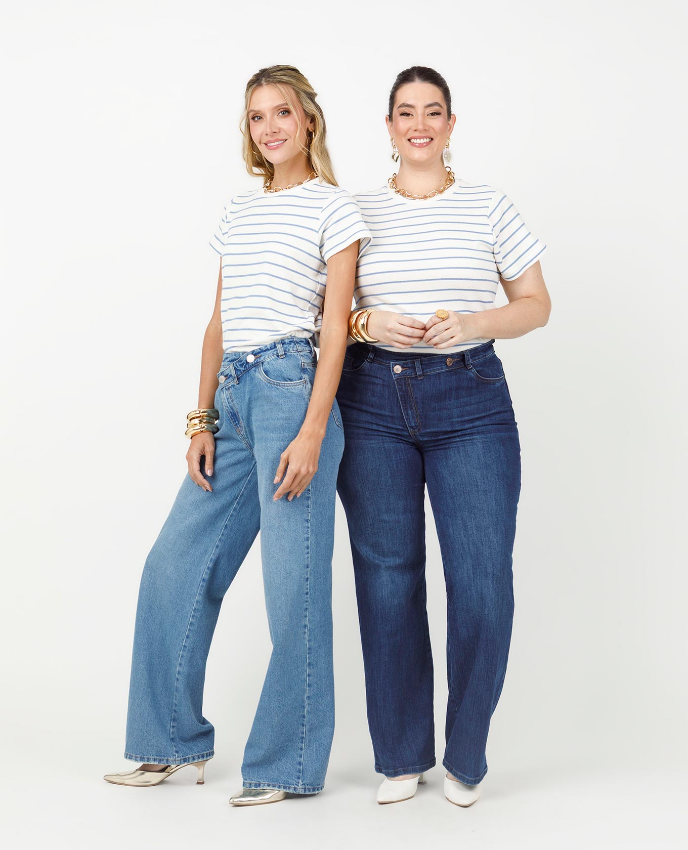 CAMISETA RAYAS PARA MUJER MANGA CORTA EN UN DISEÑO AJUSTADO Adrissa | Ropa para mujer Blusas