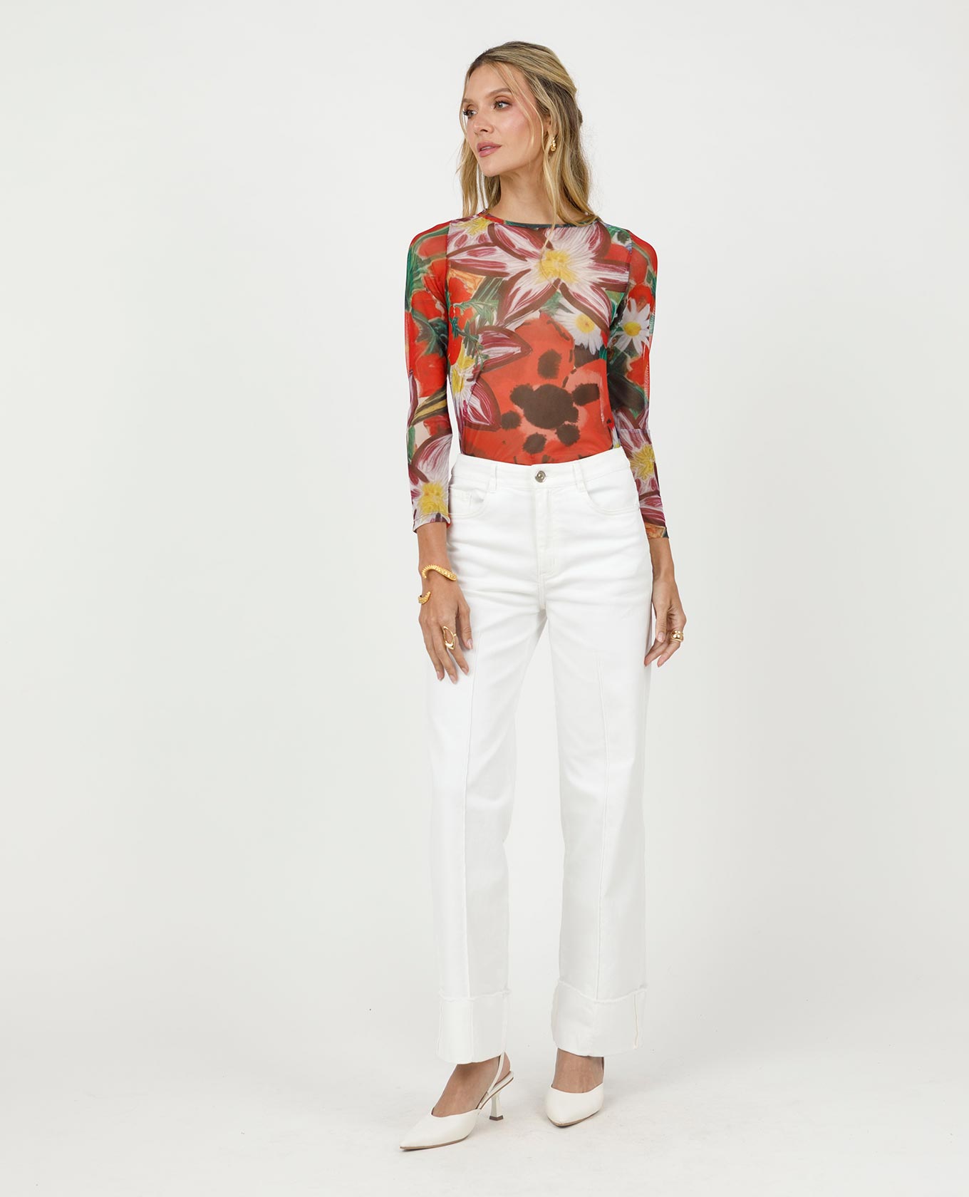 BUZO MESH PARA MUJER ESTAMPADO EXCLUSIVO MATISSE Adrissa | Ropa para mujer