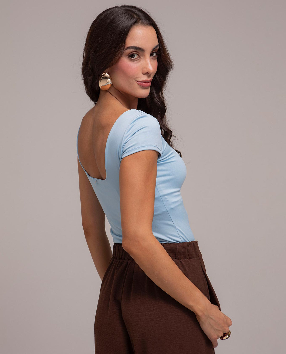BLUSA ADRISSA BÁSICA REBECA PARA MUJER Adrissa Blusas
