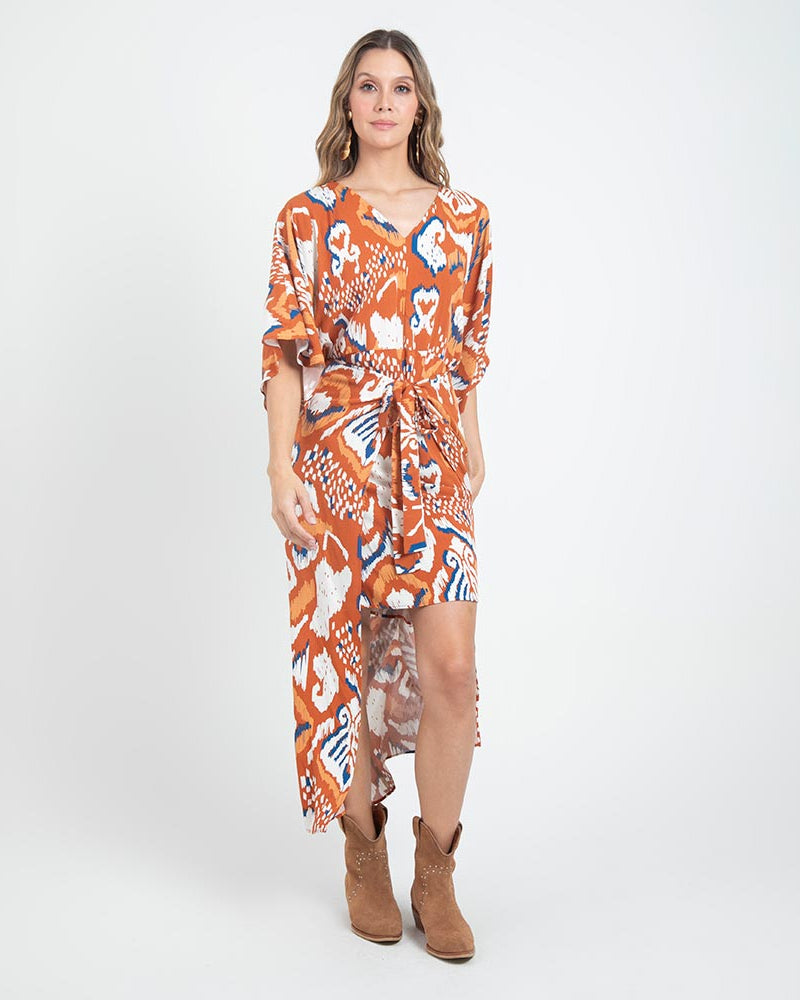 VESTIDO BOHEMIO PARA MUJER ESTAMPADO Adrissa