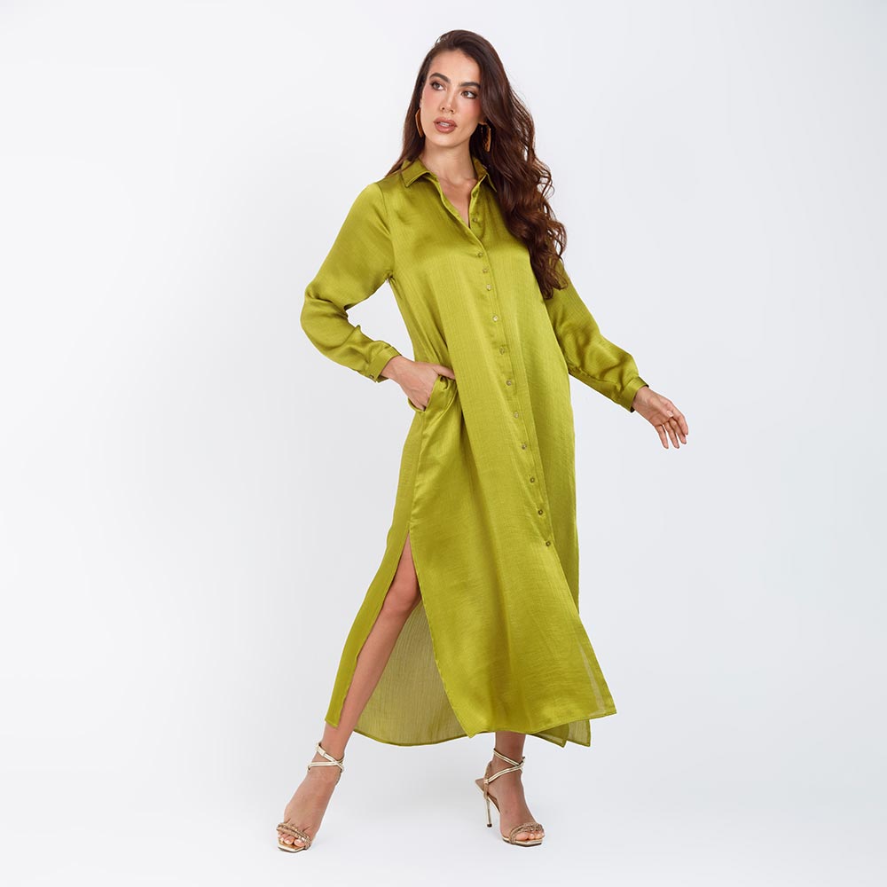 VESTIDO CELEBRACIÓN PARA MUJER CAMISERO Adrissa