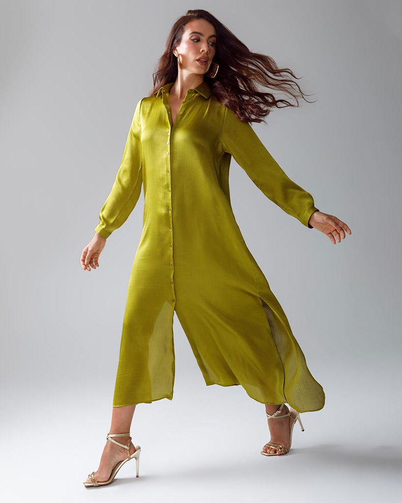 VESTIDO CELEBRACIÓN PARA MUJER CAMISERO Adrissa