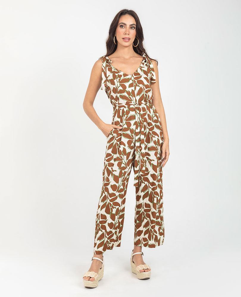 ENTERIZO LARGO PARA MUJER ESTAMPADO Adrissa