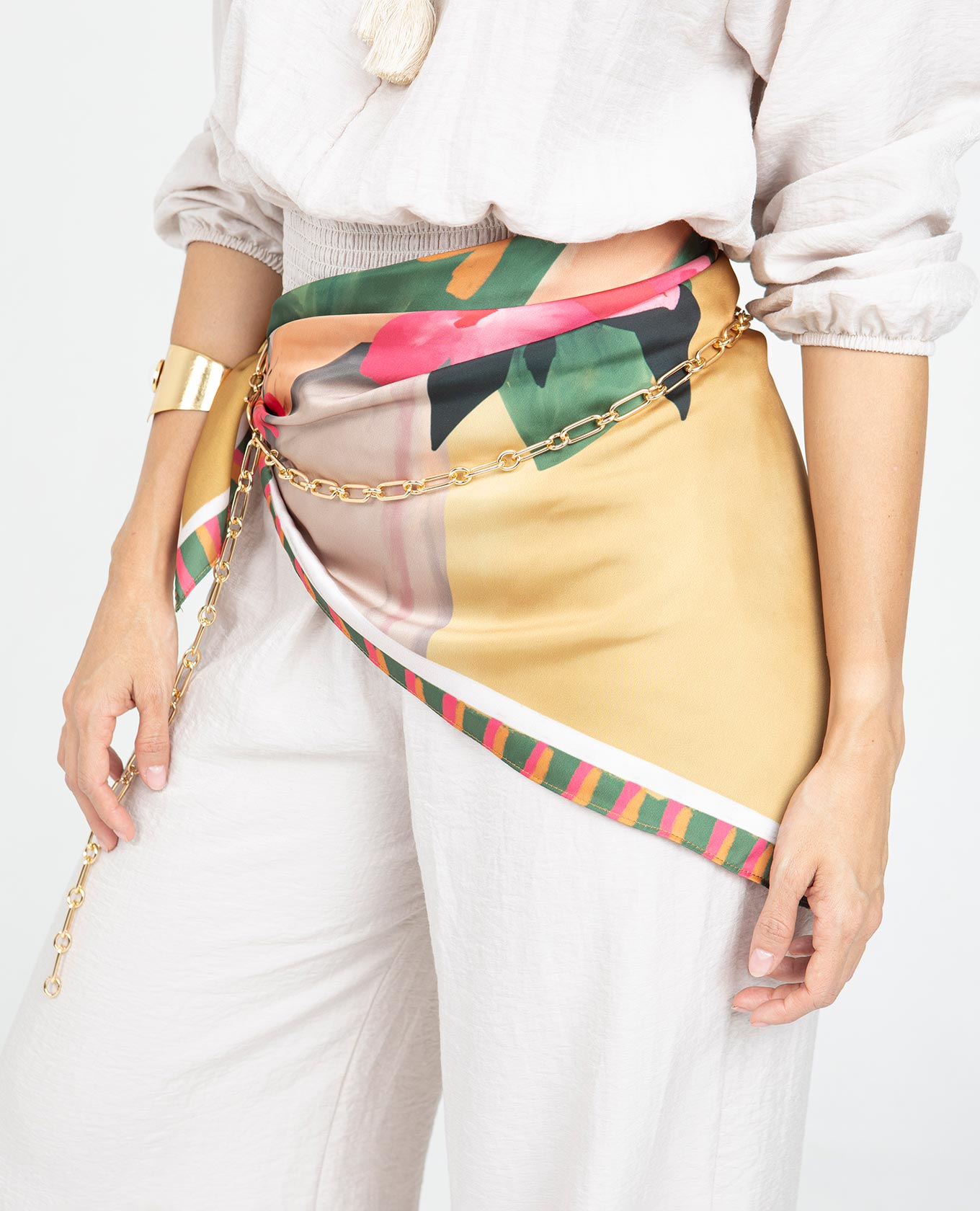 PAÑUELO MULATA 90cms X 90cms | ESTAMPACIÓN EXCLUSIVA ADRISSA Adrissa | Ropa para mujer