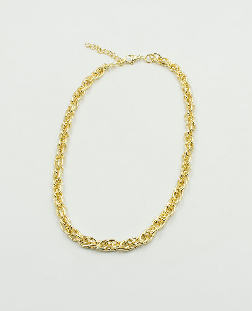 CADENA ESLABONES DORADA DELGADA Adrissa