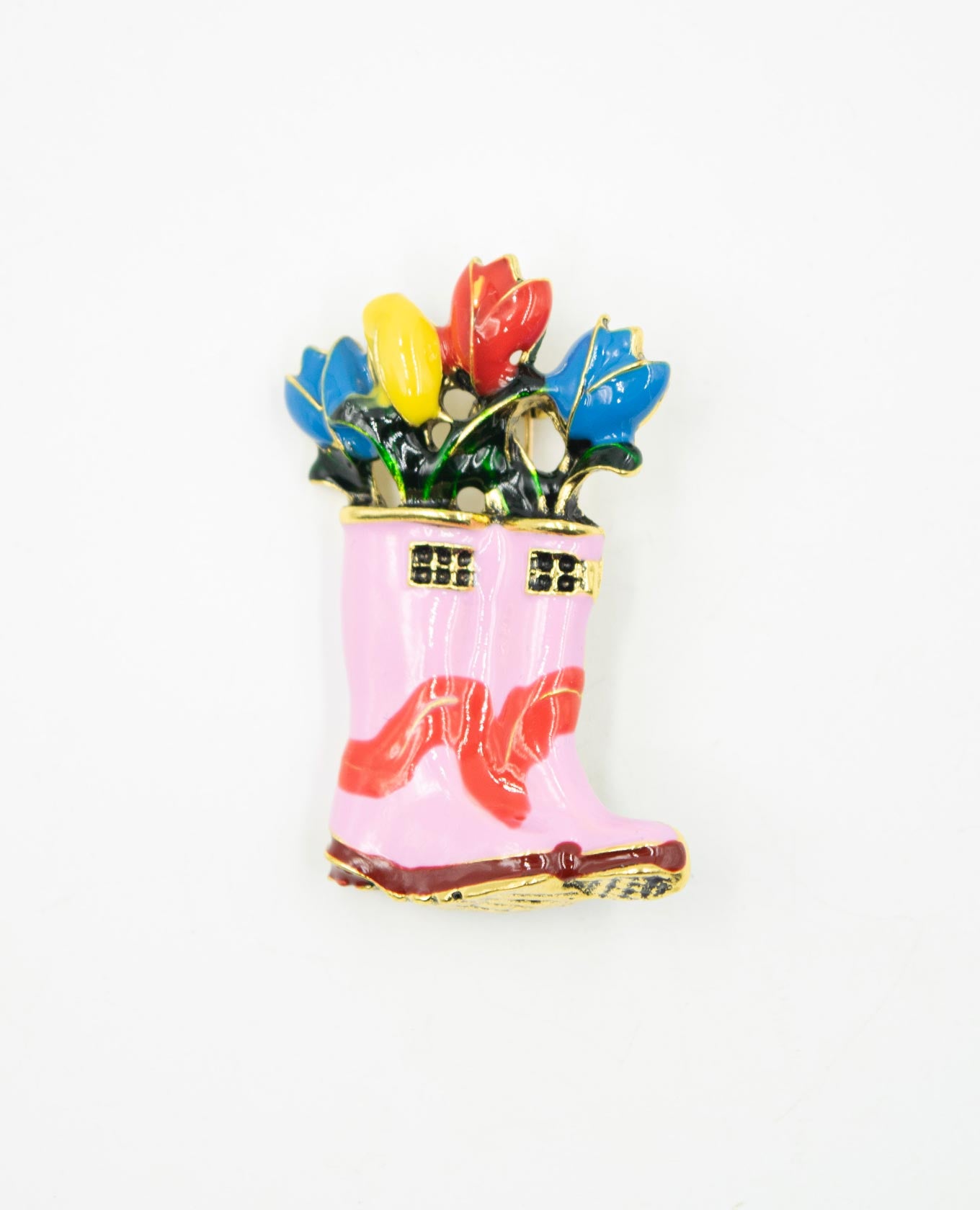 PRENDEDOR BOTAS Y FLORES