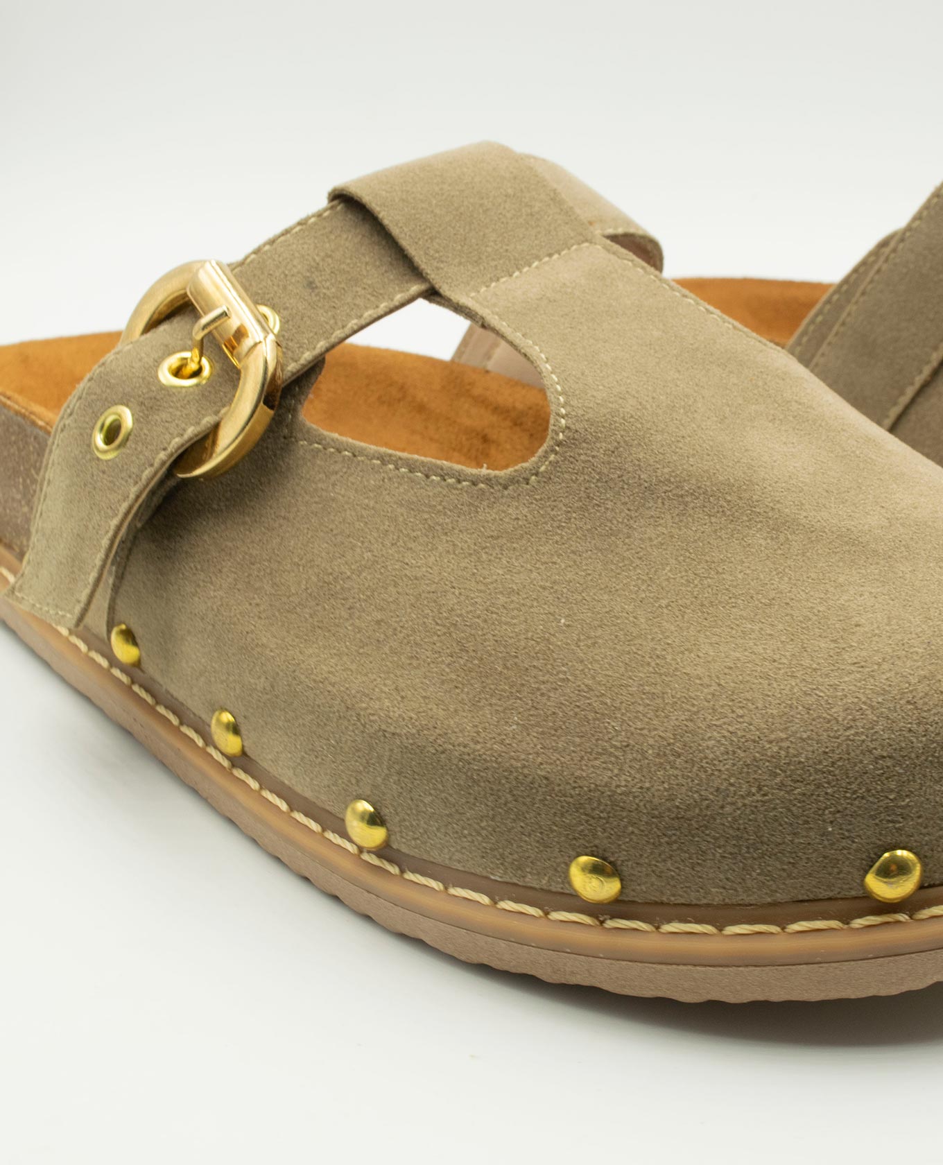 SANDALIA PLANA CON TACHES Y CORREAS Adrissa | Ropa para mujer Zapatos