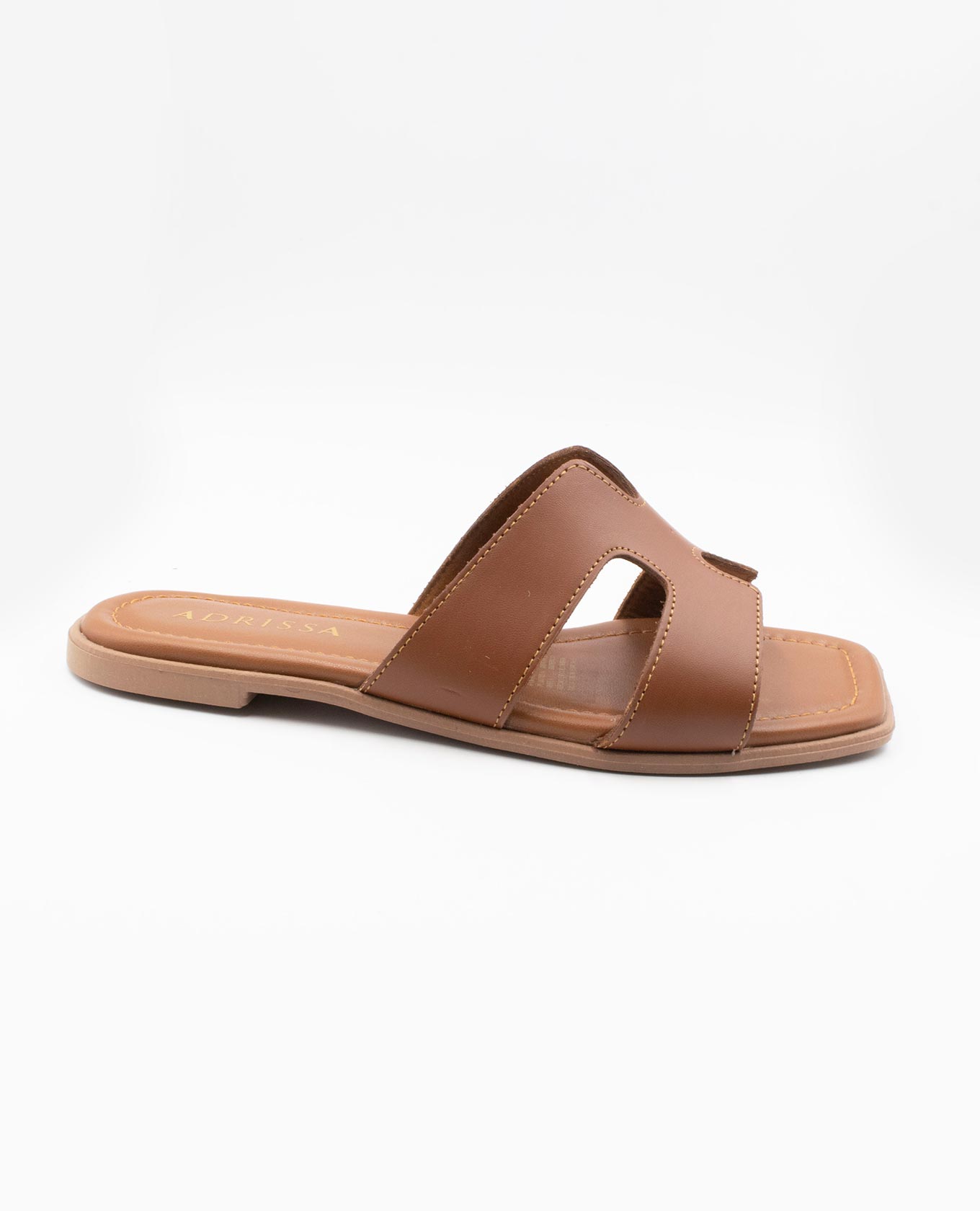 SANDALIA PLANA CORTE LASER Adrissa | Ropa para mujer