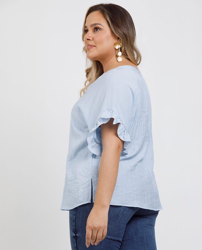 BLUSA MANGA RANGLAN TALLAS GRADES Adrissa