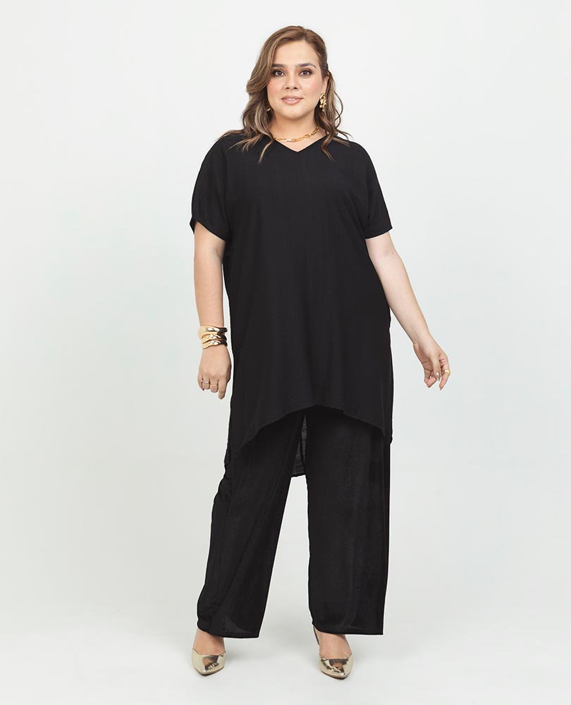 BLUSÓN ESCOTE V TALLAS GRANDES Adrissa