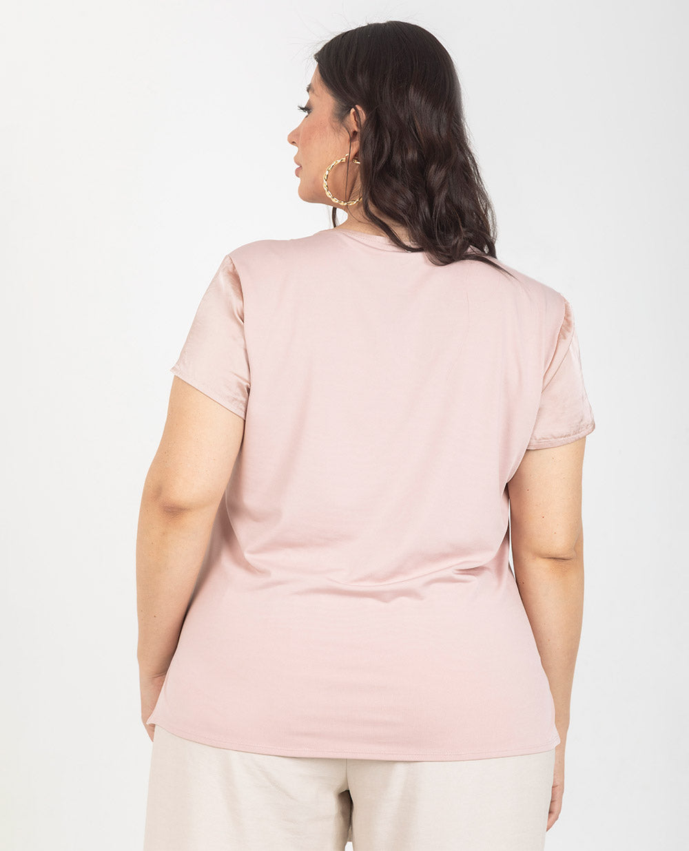 BLUSA BÁSICA TALLAS GRANDES JULIANA Adrissa