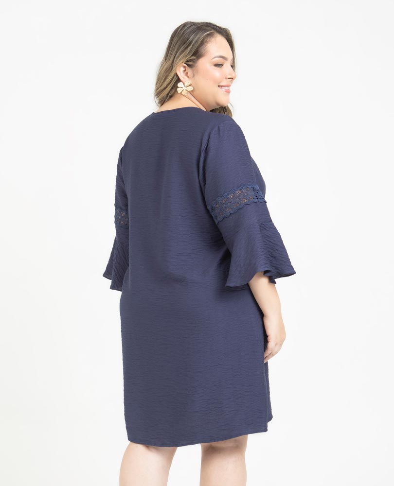 VESTIDO CORTO TALLAS GRANDES Adrissa