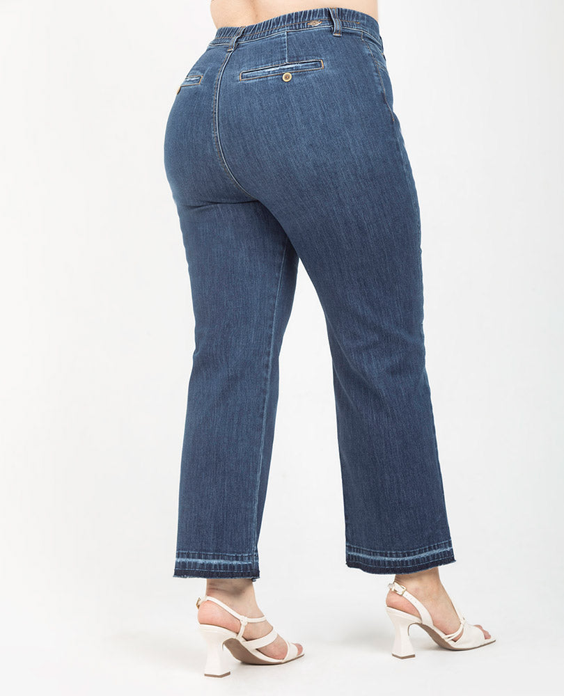 JEAN REGULAR CORTO TALLAS GRANDES Adrissa