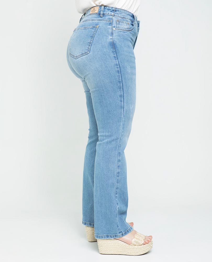 JEAN REGULAR TALLAS GRANDES TONO CLARO Adrissa