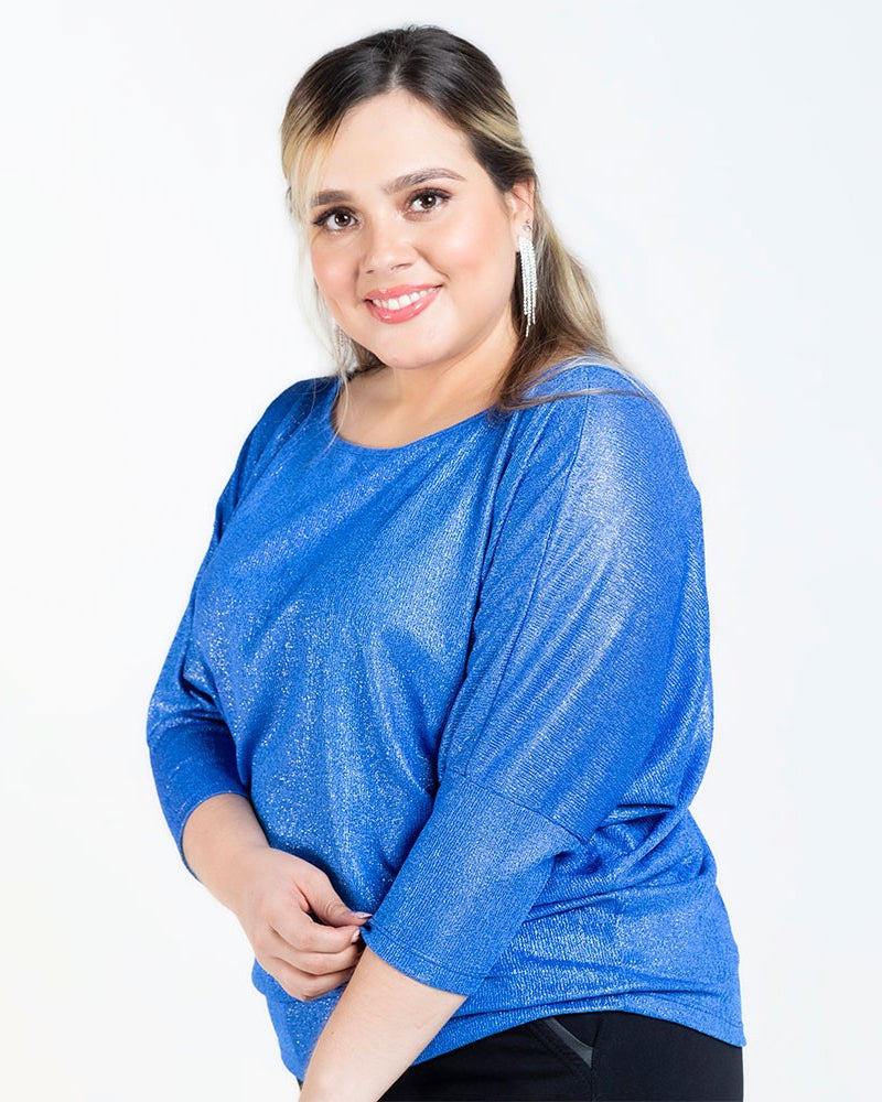 CAMISETA TALLAS GRANDES ESCOTE BANDEJA Adrissa