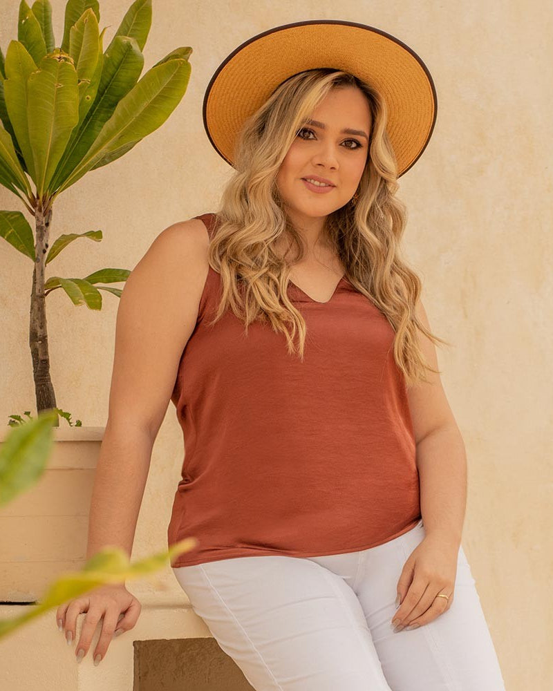 BLUSA TALLAS GRANDES BASICA ELENA Adrissa