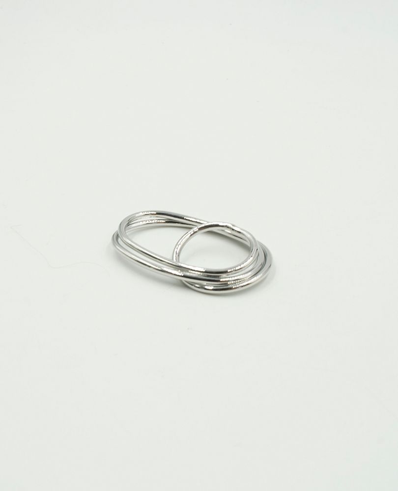 ANILLO FEMENINO METÁLICO DOS DEDOS Adrissa