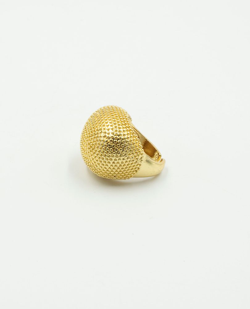 ANILLO FEMENINO METÁLICO PIEDRAS GRANDE Adrissa