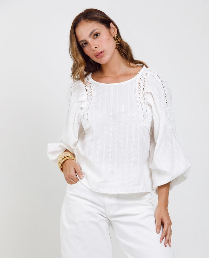 BLUSA ROMATICA PARA MUJER Adrissa
