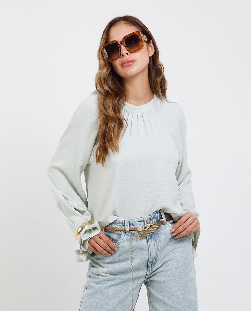 BLUSA BOHEMIA PARA MUJER MANGA LARGA Adrissa