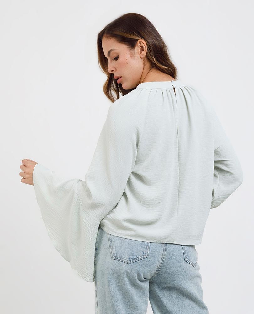 BLUSA BOHEMIA PARA MUJER MANGA LARGA Adrissa