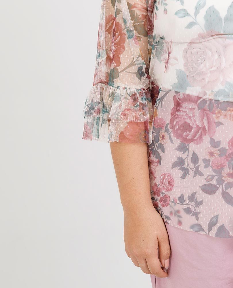 BLUSA BOHEMIA TALLAS GRANDES Adrissa