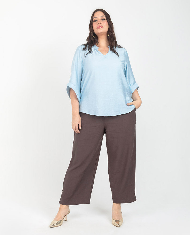 BLUSA CUELLO NERU TALLAS GRANDES Adrissa