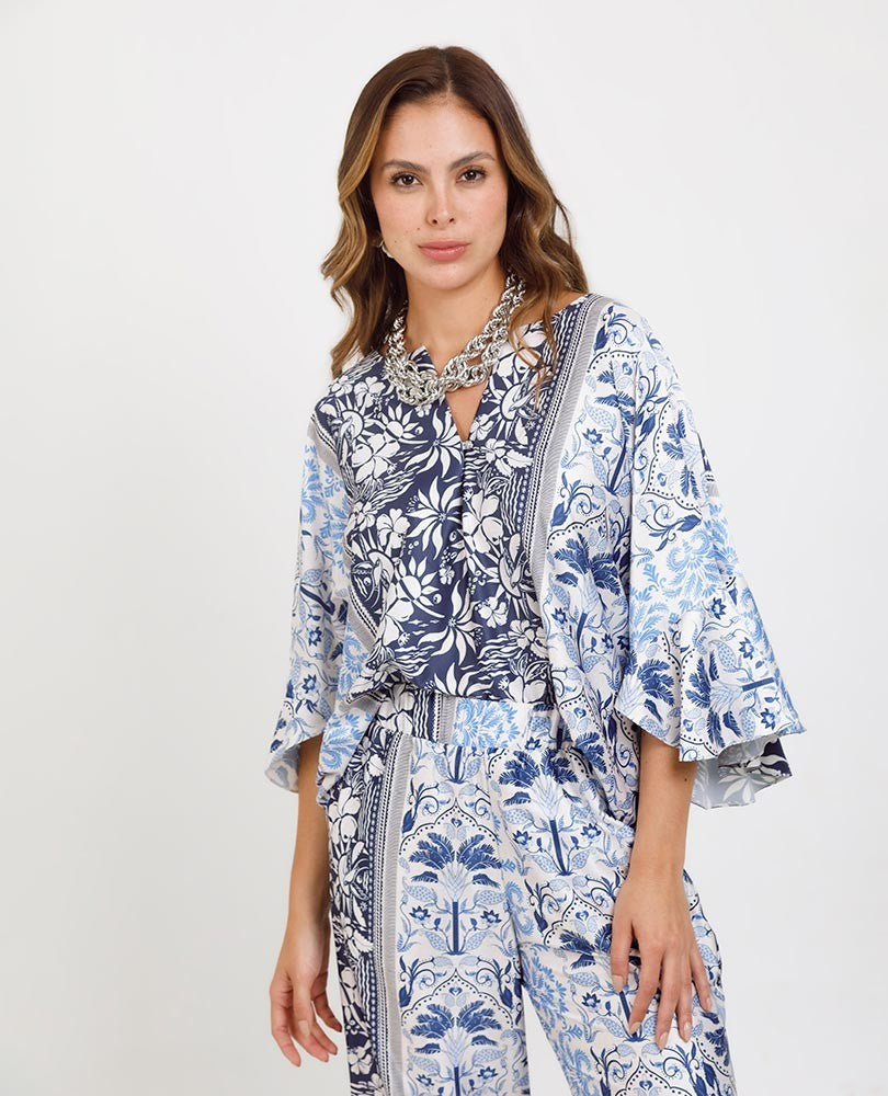 BLUSA ESTAMPADA PARA MUJER Adrissa