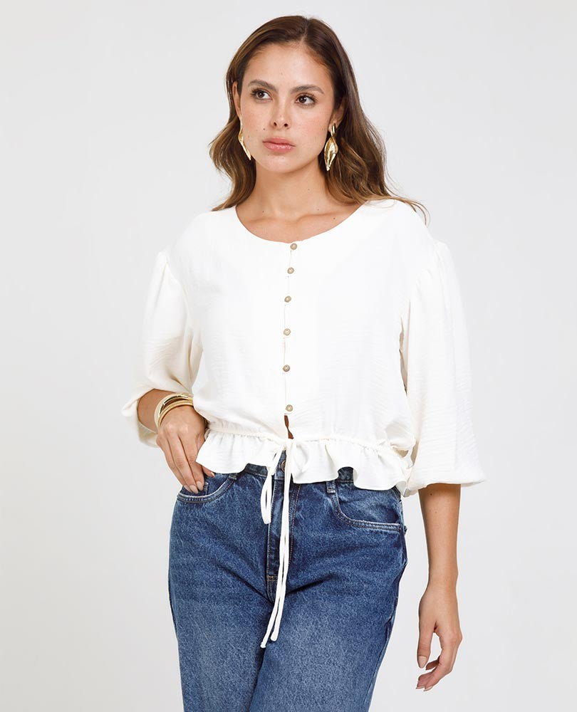 BLUSA MANGA 3/4 PARA MUJER Adrissa