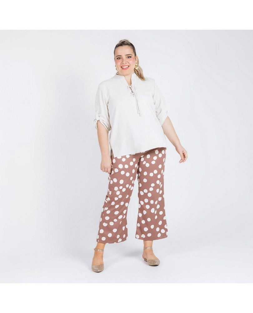 BLUSA MANGA 3/4 TALLAS GRANDES Adrissa