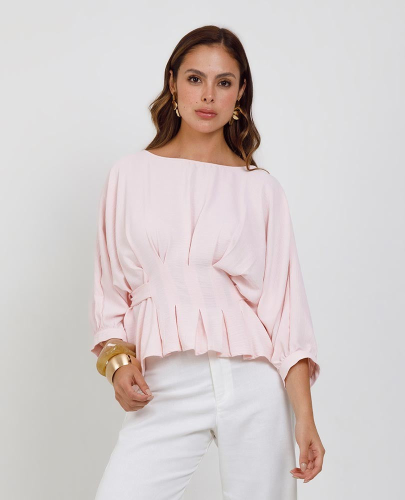 BLUSA MANGA INCLUIDA PARA MUJER Adrissa