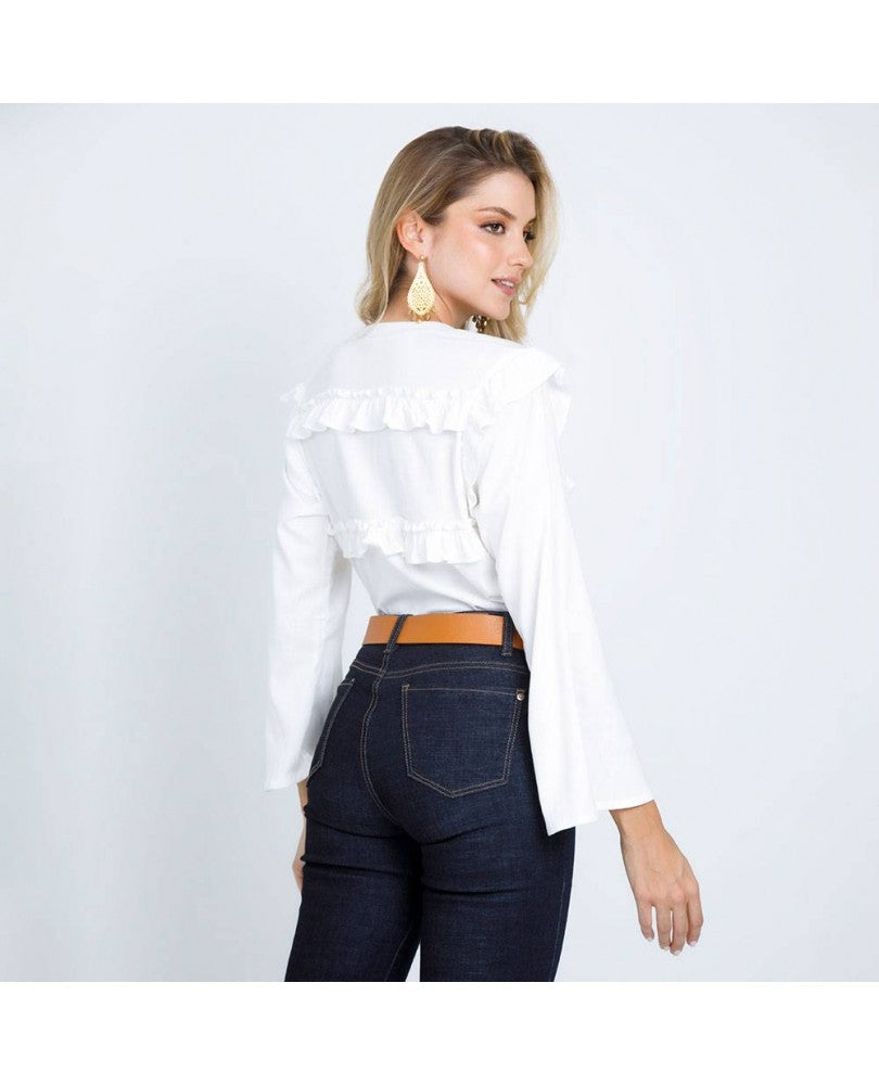 BLUSA MANGA LARGA PARA MUJER Adrissa