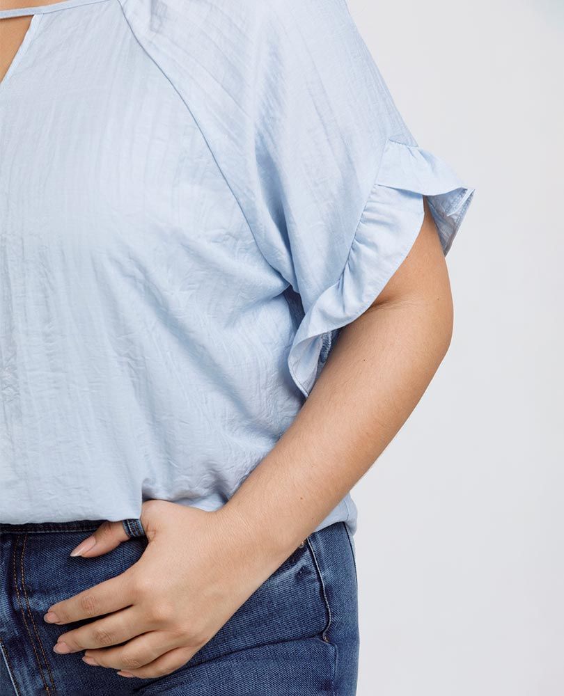 BLUSA MANGA RANGLAN TALLAS GRADES Adrissa