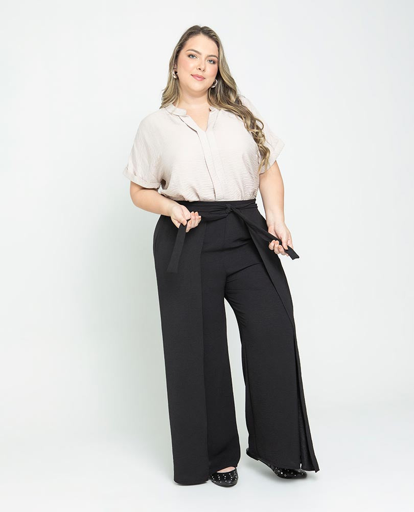 BLUSA MANGA RODADA TALLAS GRANDES Adrissa