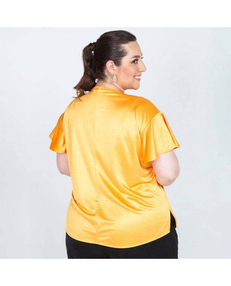 BLUSA TALLAS GRANDES MANGA CORTA Adrissa