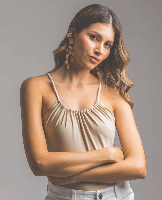 BODY PARA MUJER CON RECOGIDO EN FRENTE Adrissa