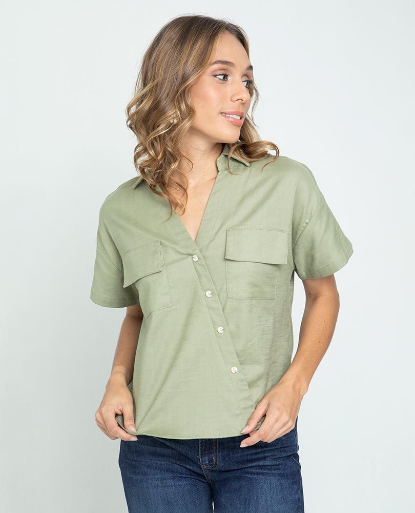 CAMISA MANGA CORTA PARA MUJER Adrissa