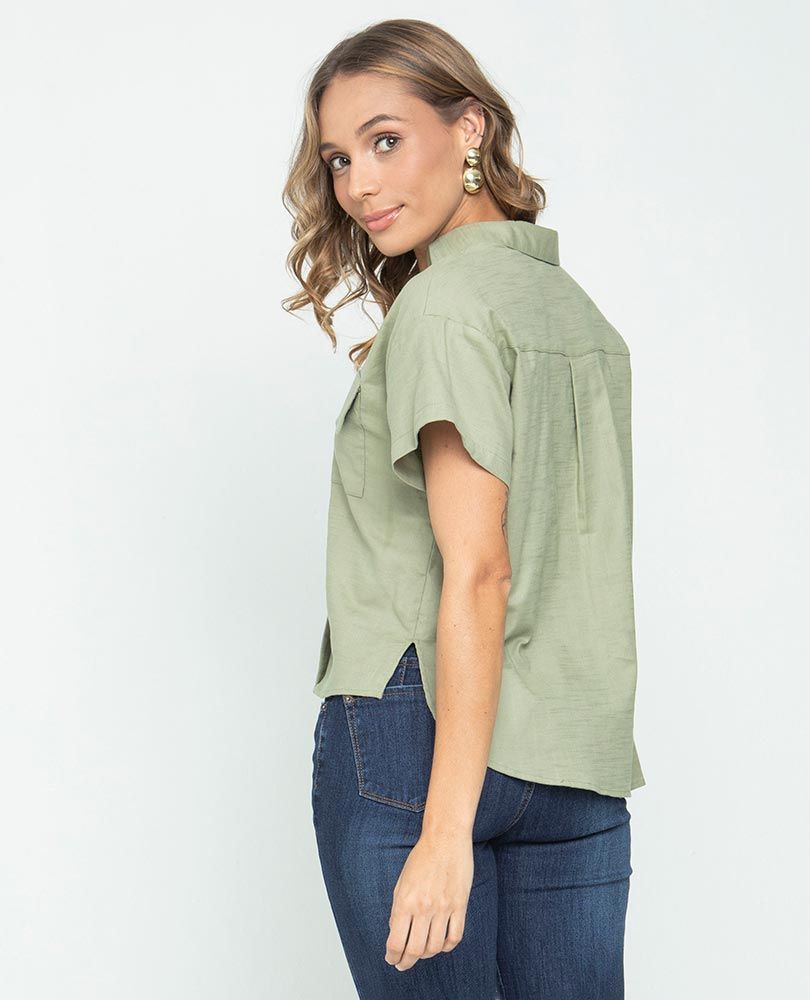 CAMISA MANGA CORTA PARA MUJER Adrissa