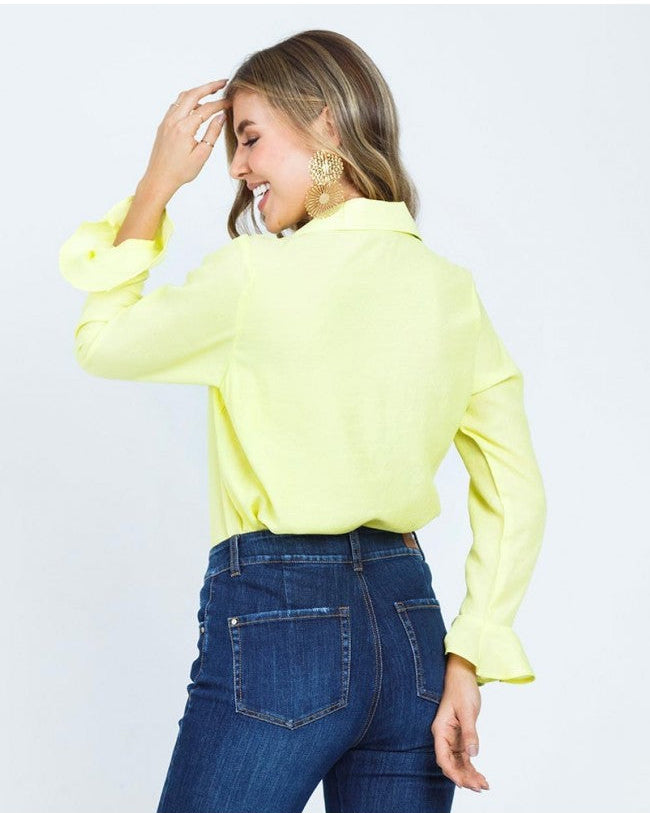 CAMISA MANGA LARGA PARA MUJER Adrissa