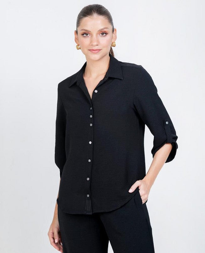CAMISA PARA MUJER CON CHARRETERA Adrissa