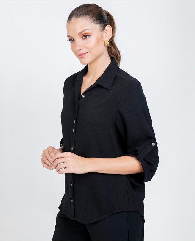 CAMISA PARA MUJER CON CHARRETERA Adrissa