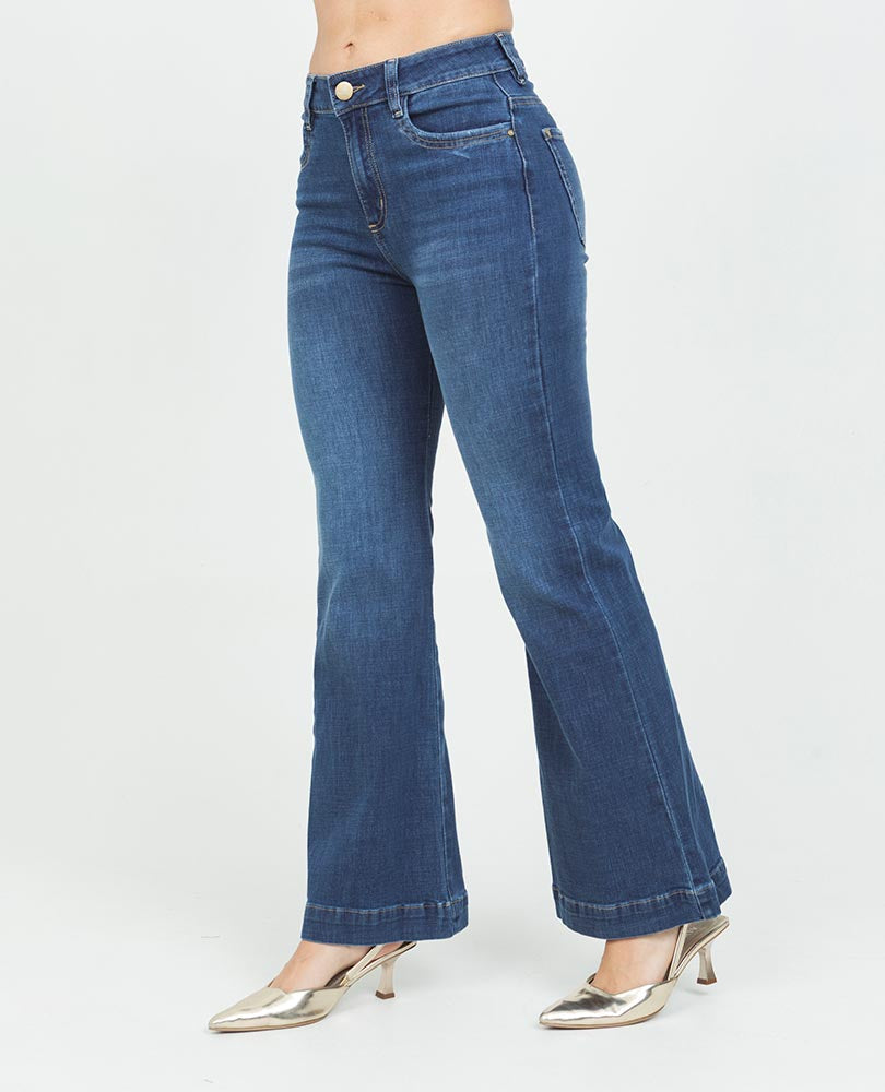 JEAN FLARE PARA MUJER TONO MEDIO Adrissa