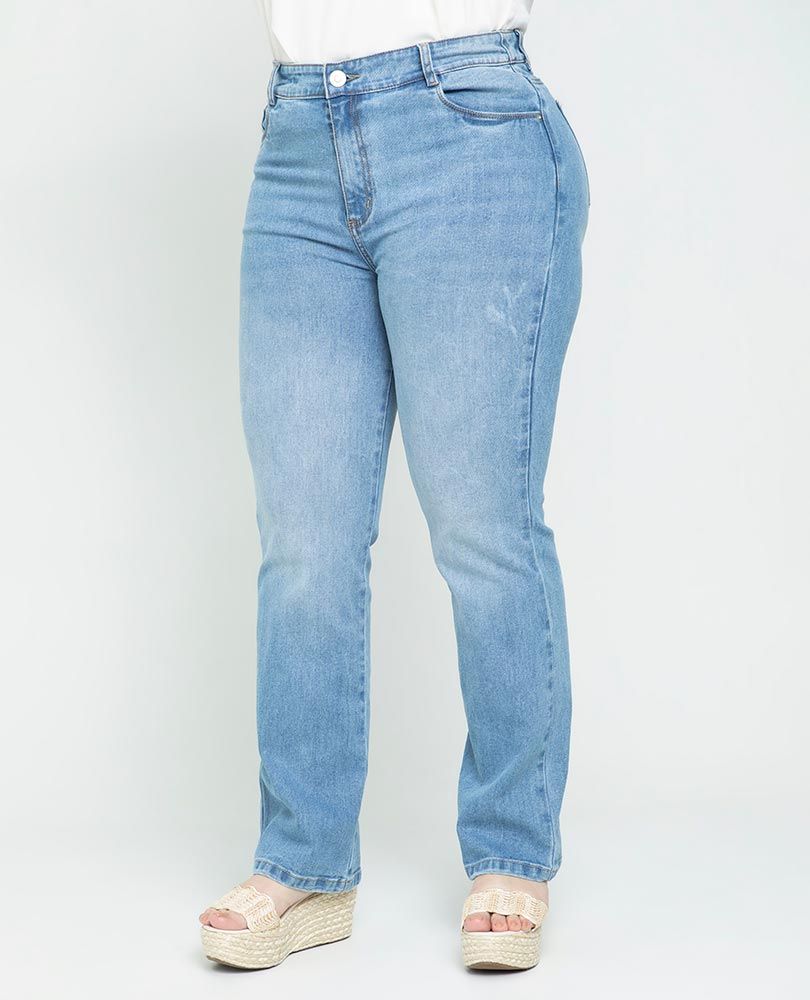 JEAN REGULAR TALLAS GRANDES TONO CLARO Adrissa