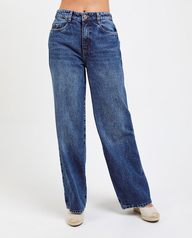 JEAN WIDE LEG PARA MUJER TONO Adrissa
