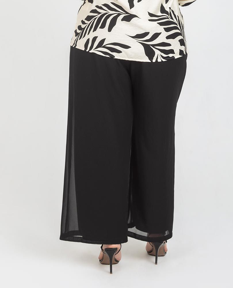 PANTALÓN ANTONIA TALLAS GRANDES NEGRO Adrissa
