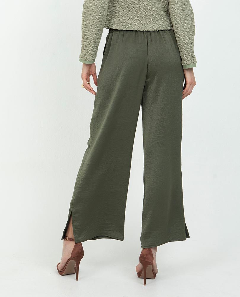 PANTALÓN CELEBRACIÓN SILUETA WIDE LEG Adrissa Pantalones